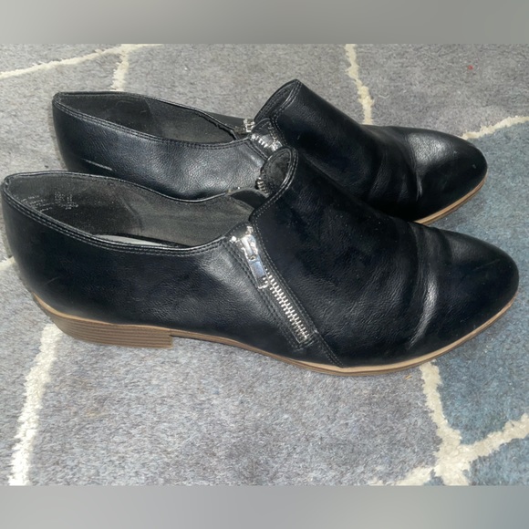 American Eagle Black Slip on Shoe Loafer Business Formal Size 12 - Picture 3 of 5